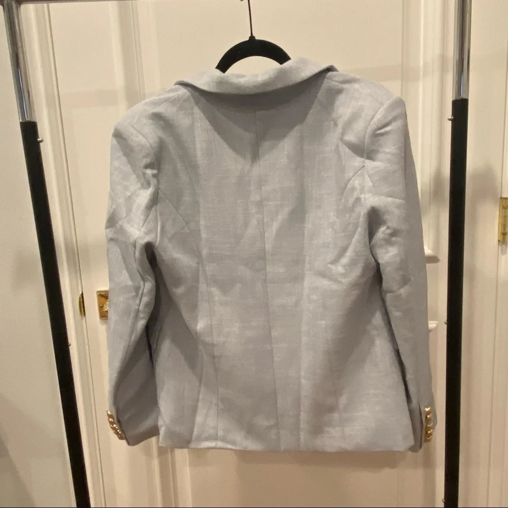 💙Shop Kultivate Emmy Light Blue Blazer💙 - Picture 3 of 6